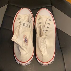 Converse White High Tops